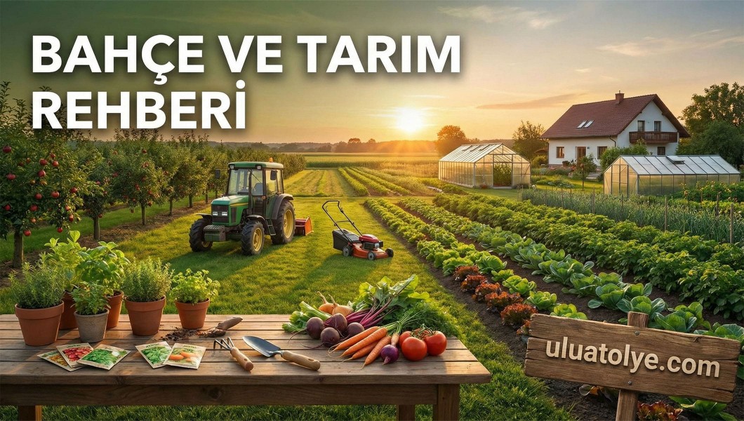 Topraktan Sofraya: Profesyonel Bahçe ve Tarım Ekipmanları ile Verimliliği Artırma Rehberi