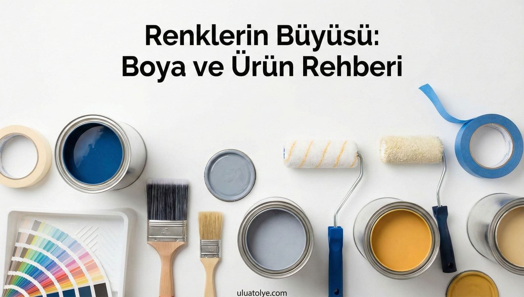 Renklerin Büyüsü: Yaşam Alanlarınızı Yenileyecek Boya ve Boya Ürünleri Seçim Rehberi