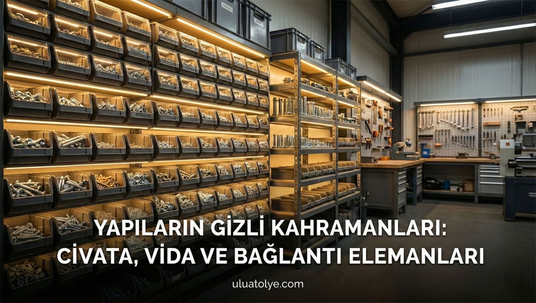 Yapıların Gizli Kahramanları: Cıvata, Vida ve Bağlantı Elemanları Seçim Rehberi