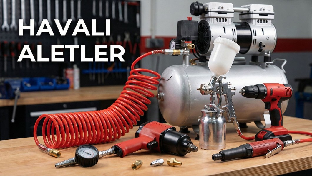 Atölyenizin Görünmez Gücü: Havalı Aletler ve Pnömatik Sistemler Rehberi