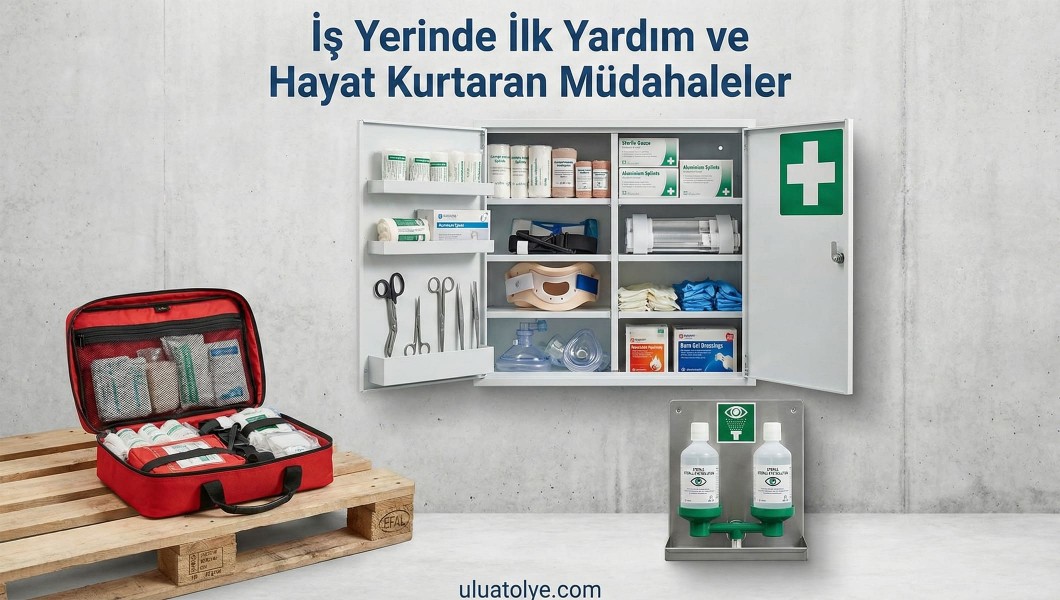 İş Yerinde İlk Yardım Çantası ve Ekipmanları