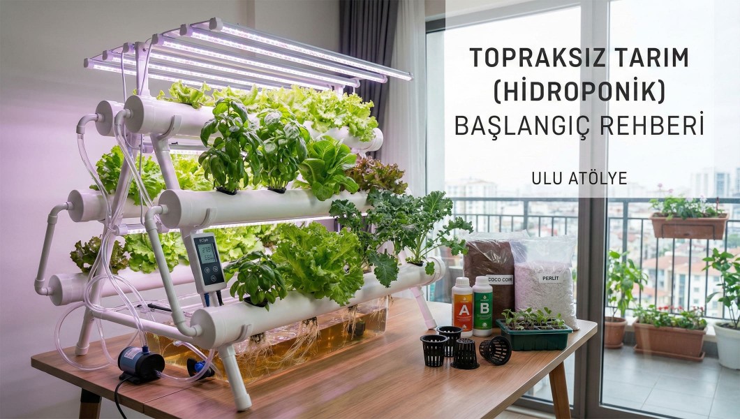 Geleceğin Çiftçiliği Evinizde: Topraksız Tarım (Hidroponik) Başlangıç Rehberi