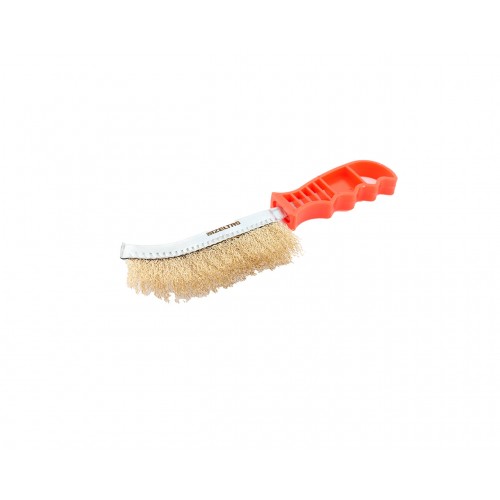 07416 Kıvrık Uçlu Fırça Plastik Saplı