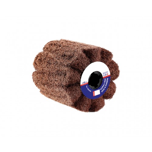 100x100x19 Kamalı Ondüle Elyaf Mop Zımpara