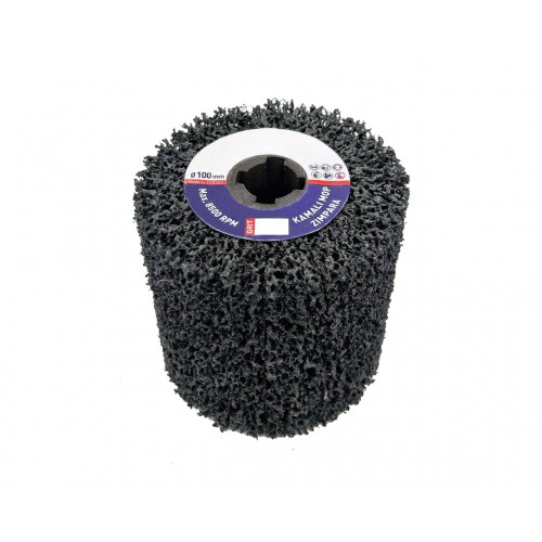 100x100x19 Sert Elyaf Kamalı Mop Zımpara