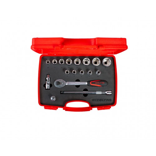 1113 1/2” Altı Köşe Lokma Anahtar Takımı 17 Parça