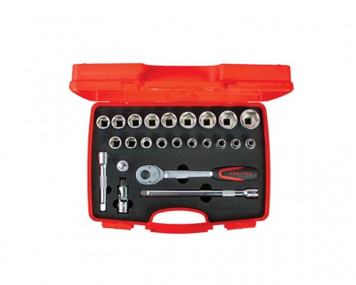 1113 1/2" Altıköşe Lokma Anahtar Takımı 24 Parça