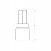 1113 Lokmalı Allen Uç 1/2" 5 mm