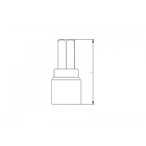 1113 Lokmalı Allen Uç 1/2" 5 mm
