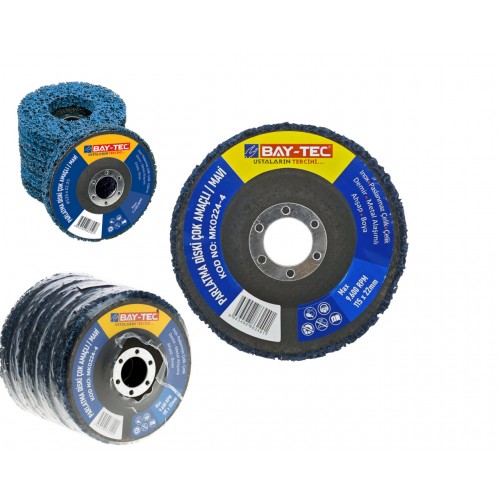 115 mm Parlatma Diski Çok Amaçlı Mavi MK0224-4