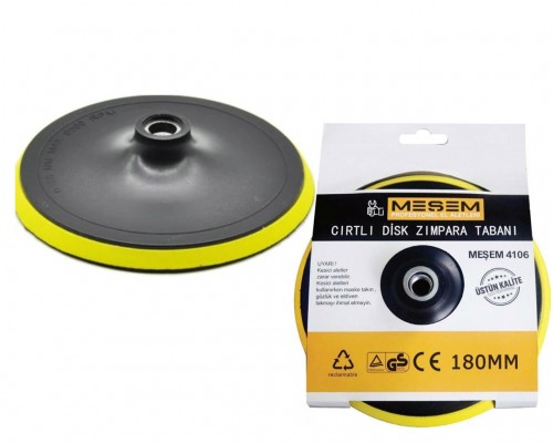 180 mm Cırtlı Zımpara Disk Altlığı MES4106