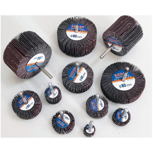 25x30 mm 40 Kum Saplı Mop Zımpara