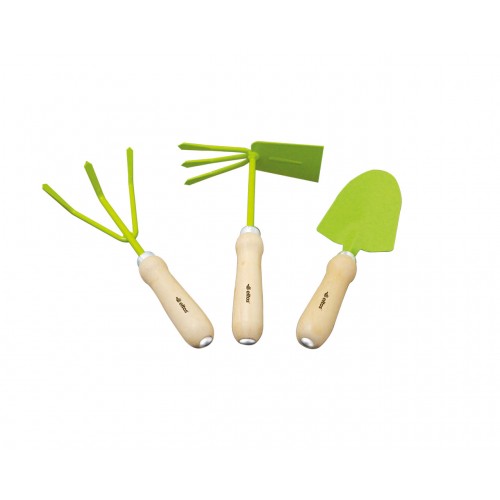 3'lü Bahçe Kürek Seti EBS 003 ( Kürek Çapa Tırmık)