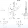 330-3 Dikey Pozisyon Yan Tabanlı Klamp 330-3 Dikey Pozisyon Yan Tabanlı Klamp