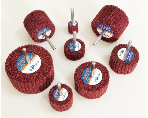 40x20 Saplı Elyaf Mop Zımpara 10'LU PAKET