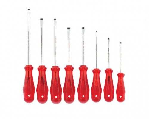 4100 Kraft Seri Düz Uçlu Tornavida Seti 8 Parça