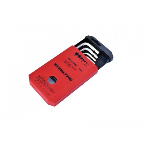 4905 Yuvarlak Başlı Allen Anahtar Takımı 8'li