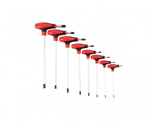 4921 T Tipi Yuvarlak Başlı Allen Anahtar Takımı 8 Parça