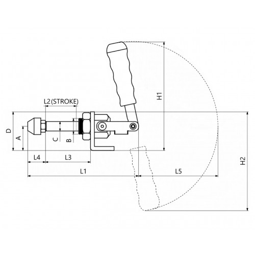 500-3 Yatay Tabanlı İtme Çekme Takımı 23810