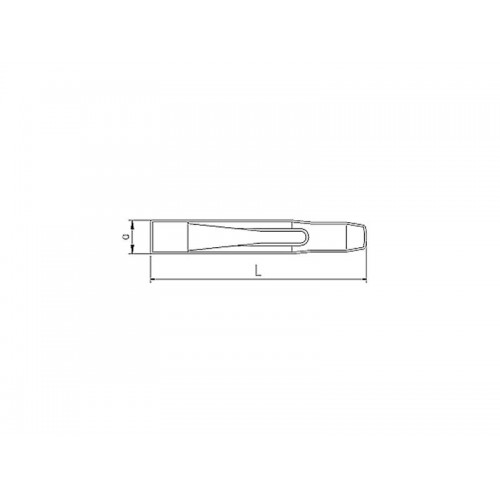 5500 Düz Keski 125 mm