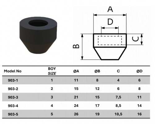 903-4 Baskı Pabucu 23892