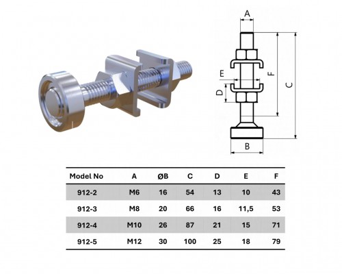 912-30 Pabuçsuz Geniş Baskı Grubu 23926