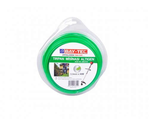 Altıgen Tırpan Misinası 3.3  mm x 46 mt MK4721