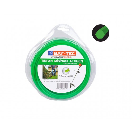 Altıgen Tırpan Misinası 3.5  mm x 41 mt MK4722