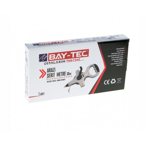 Arazi Şerit Metre 30 mt x12.5 mm