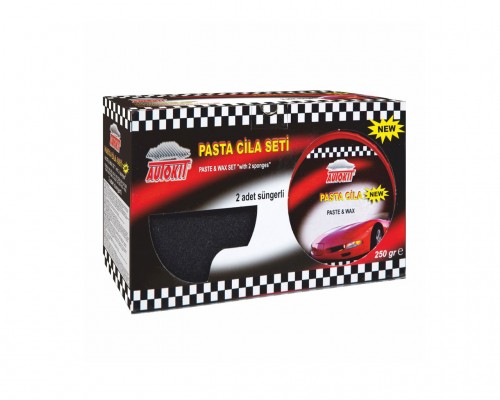 Autokit Pasta Cila 300 gr 2 Adet Sünger Set