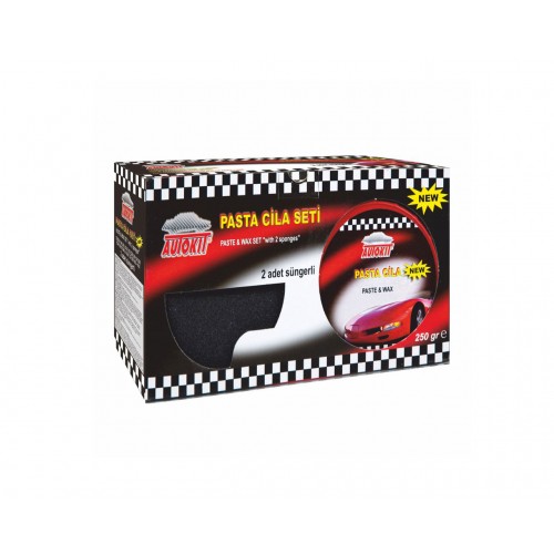 Autokit Pasta Cila 300 gr 2 Adet Sünger Set