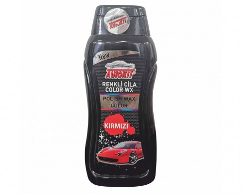 Autokit Renkli Likit Cila Kırmızı 300 ml