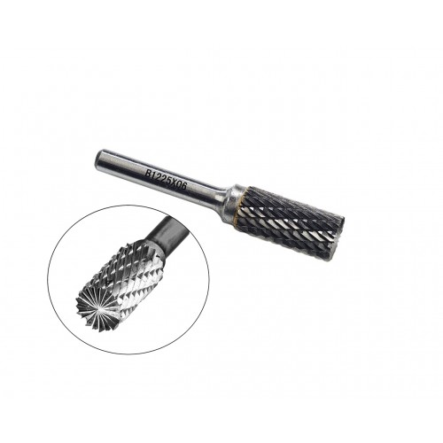 B Tip 06x16x06 Karbür Kalıpçı Freze Ucu Silindir Alın Kesmeli GFB3215