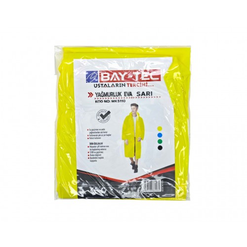 BAY-TEC MK5110 Eva Yağmurluk Sarı 150gr