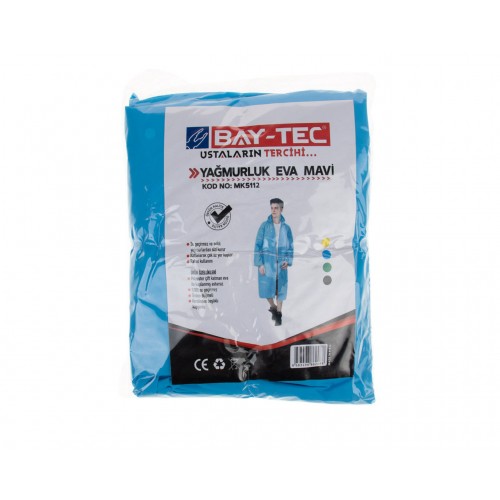 BAY-TEC MK5112 Eva Yağmurluk Açık Mavi 150gr BAY-TEC MK5112 Eva Yağmurluk Açık Mavi 150gr