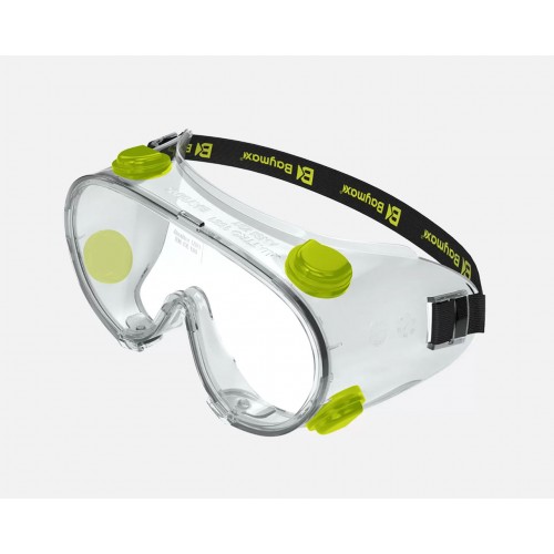 BAYMAX S-1551 QUATTRO Ventilli Çapak Gözlüğü Şeffaf