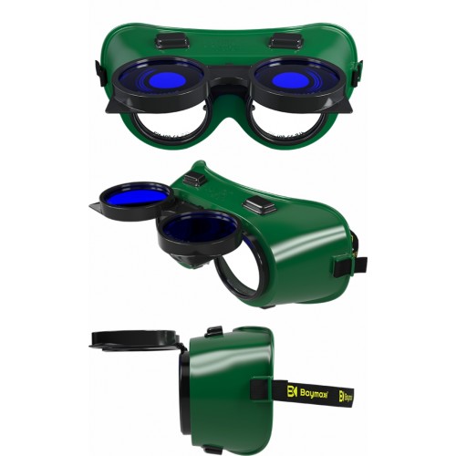 BAYMAX S-501 İNTEGRAL Mavi Kaynakçı Koruyucu Gözlük