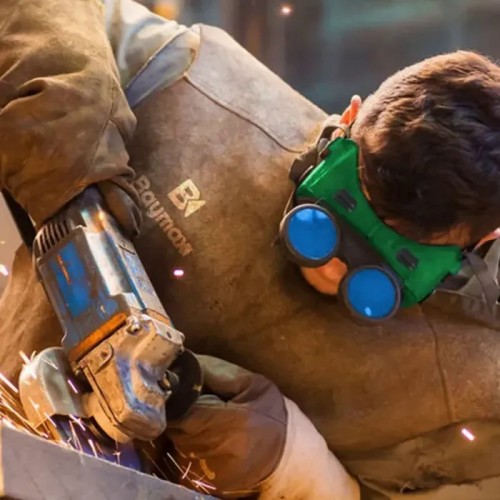 BAYMAX S-501 İNTEGRAL Mavi Kaynakçı Koruyucu Gözlük