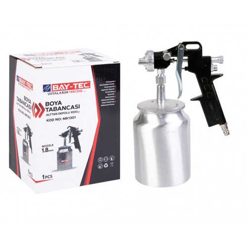 Boya Tabancası Alttan Depo 1.8 mm MK1301 Boya Tabancası Alttan Depo 1.8 mm MK1301
