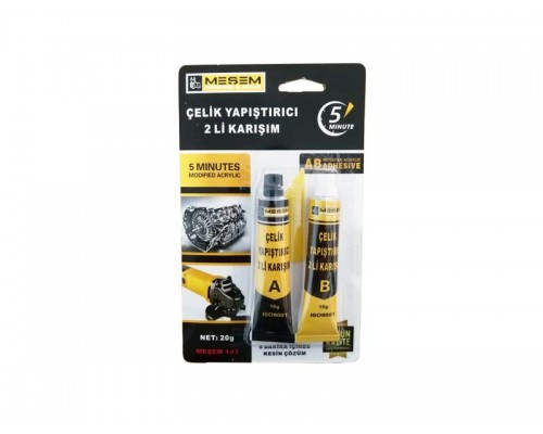 Çelik Yapıştırıcı 2'li Set Çelik Yapıştırıcı 2'li Set