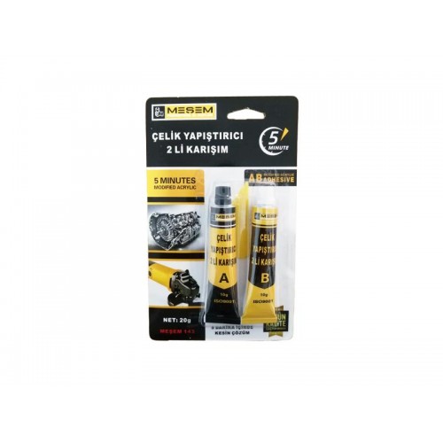 Çelik Yapıştırıcı 2'li Set