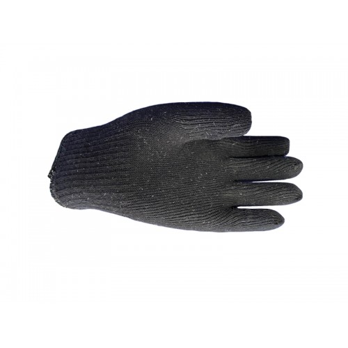 Çift Kat Örme Kalın Pamuk Eldiven Siyah Çift Kat Örme Kalın Pamuk Eldiven Siyah