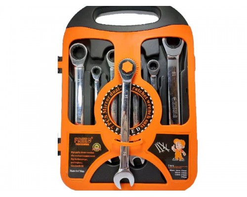 7 Parça Cırcır Kombine Anahtar Seti