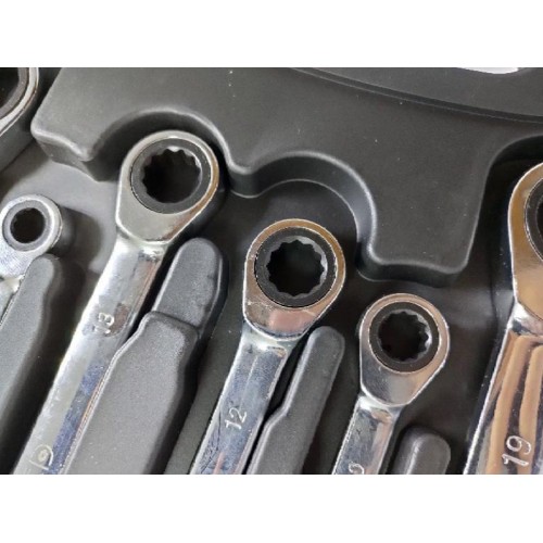 7 Parça Cırcır Kombine Anahtar Seti