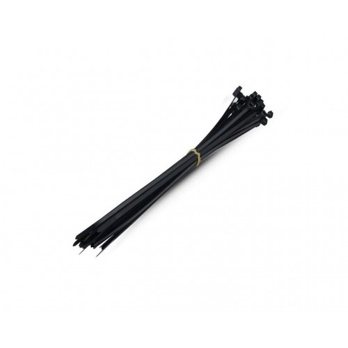 Cırt Plastik Siyah Kelepçe 4.8x300 mm MES1848