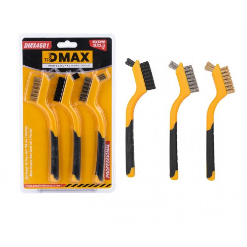 Çok Amaçlı Tel Fırça Seti 3 Parça DMX4681
