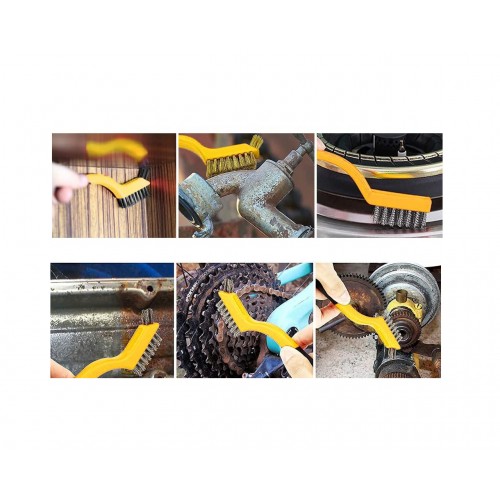 Çok Amaçlı Tel Fırça Seti 3 Parça DMX4681