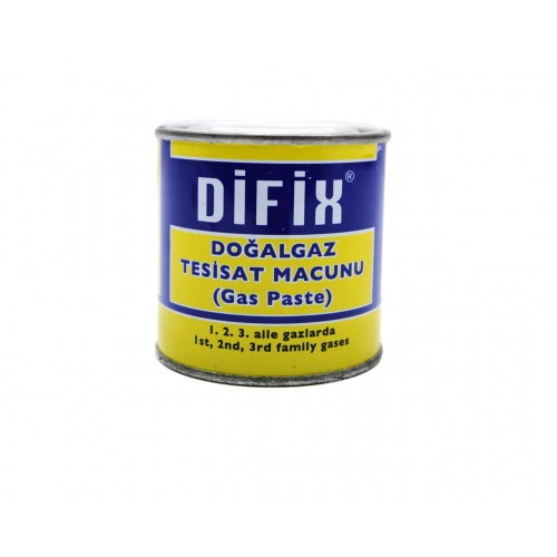Difix Doğalgaz Tesisat Macunu 400 gr Difix Doğalgaz Tesisat Macunu 400 gr