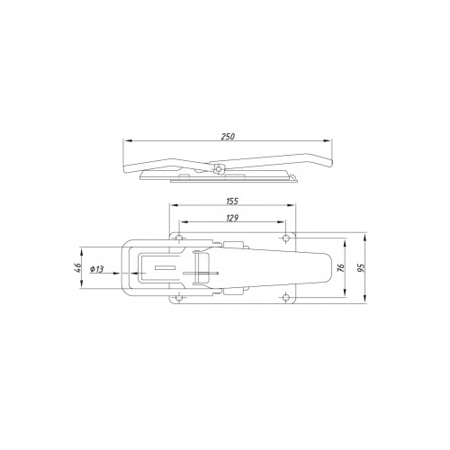 Düz Dorse Kilidi 83507 Düz Dorse Kilidi 83507