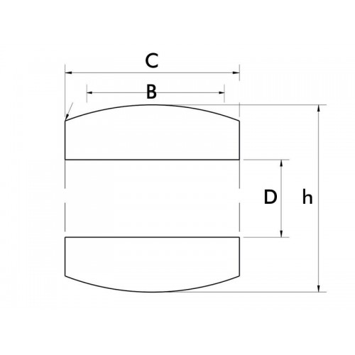 Fıçı Tip Kaplin 27x40x51 mm